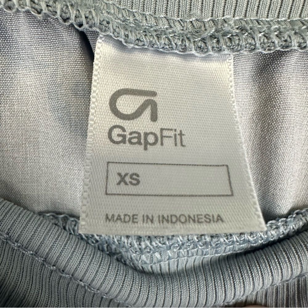 Gap Fit Jogger Pants Womens Extra Small Gray Blue Floral Stretch Athleisure Yoga - Picture 11 of 13